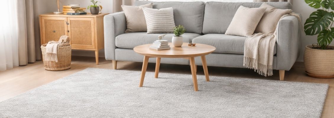 Najlepši sivi tepisi za dnevnu sobu - 5 predloga za moderan izgled