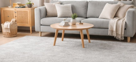 Najlepši sivi tepisi za dnevnu sobu - 5 predloga za moderan izgled